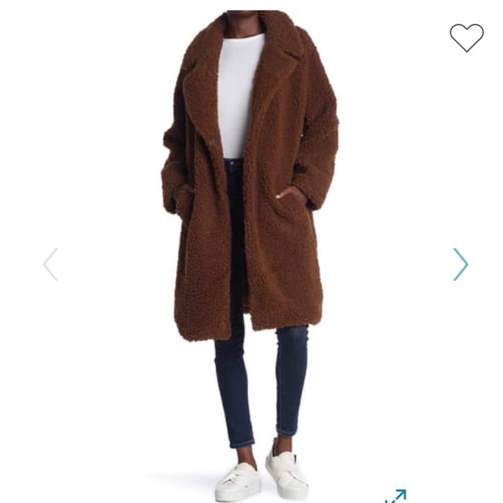 Lucky brand teddy coat